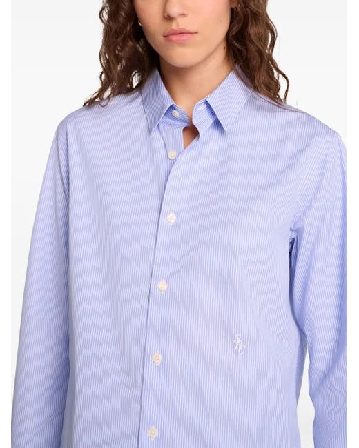 Camisa a rayas Sporty & Rich de color Purple