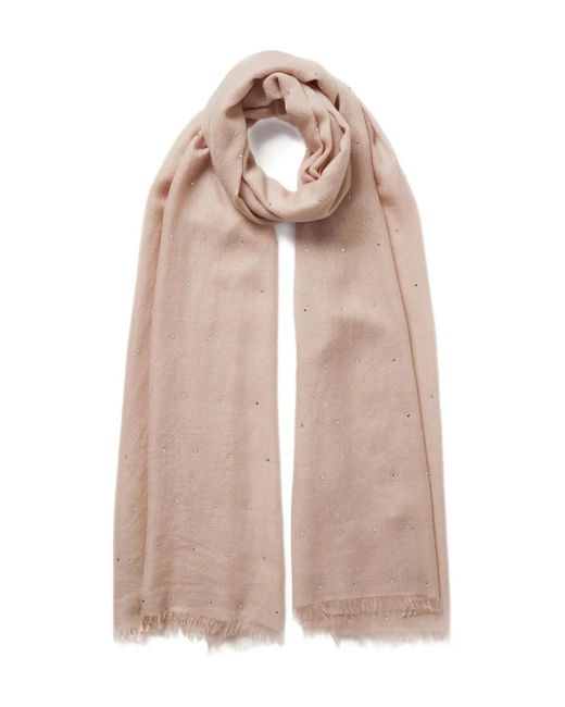 Jane Carr Pink The Crystal Scarf