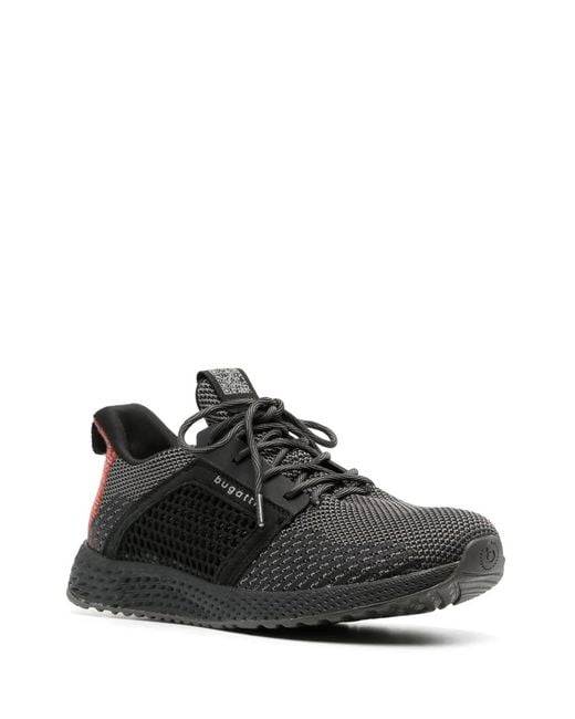 Bugatti Black Java Ii Low-Top Sneakers for men