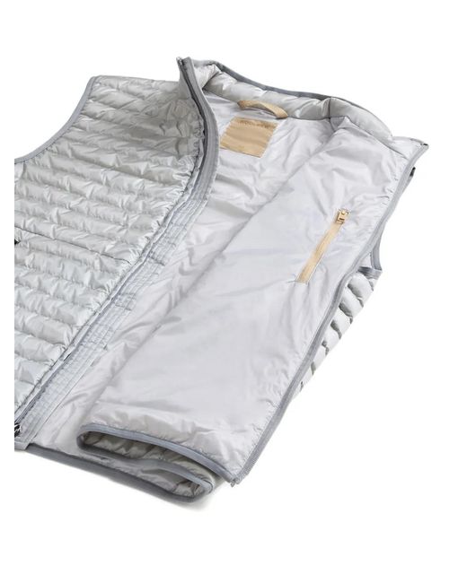 Woolrich Gray Allen Padded Gilet for men