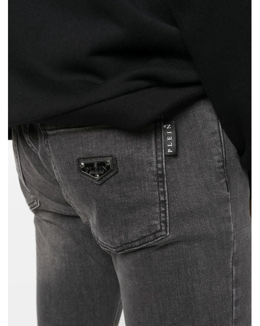 Vaqueros Slim Philipp Plein de hombre de color Gray