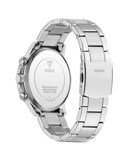 Guess Blue Multifunction 44Mm Watch for men
