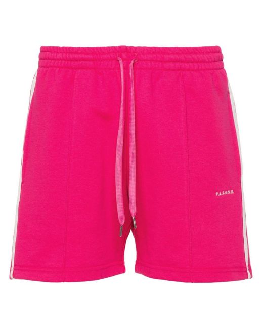 Shorts a righe di P.A.R.O.S.H. in Pink