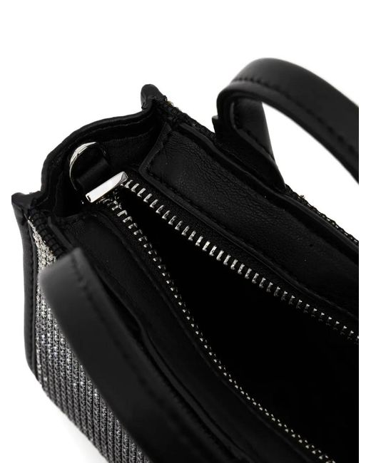 DKNY Black Mini Hadleen Top-Handle Tote Bag