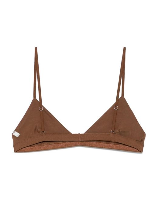 Baserange Brown Triangle-Cup Bra