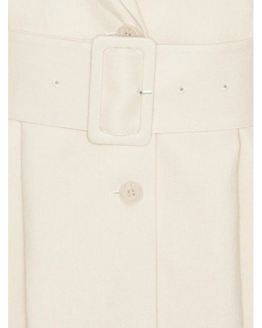 ROTATE BIRGER CHRISTENSEN White Belt-Detail Blazer