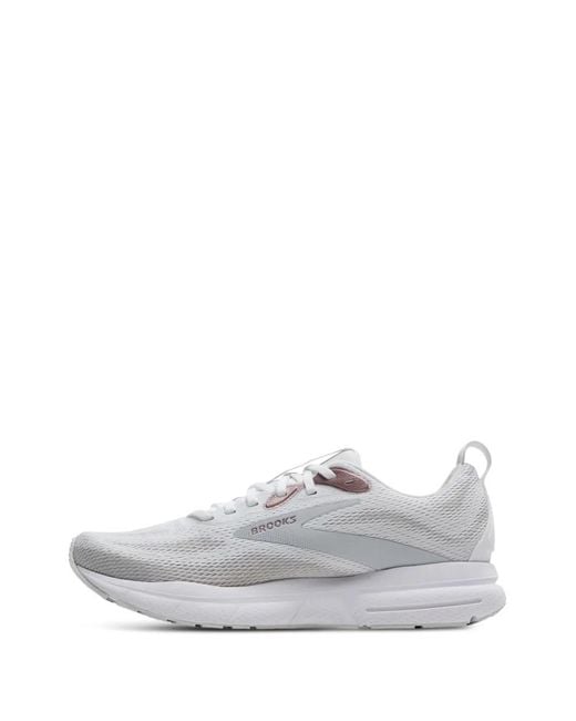 Brooks White Baskets Trace 4