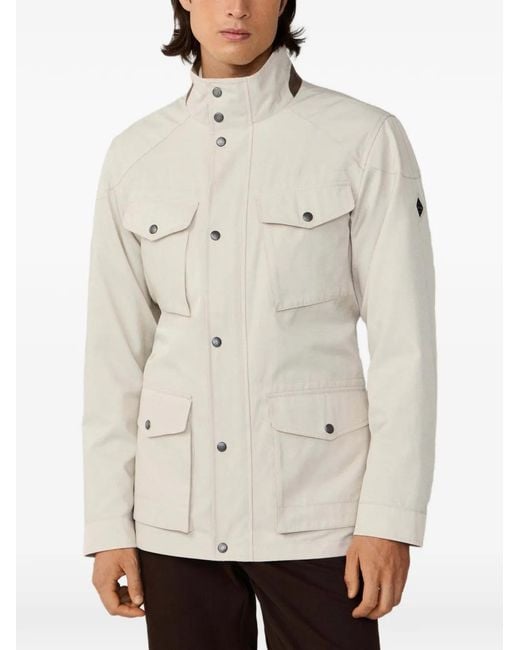 Hackett Natural Velospeed Buttoned Jacket for men