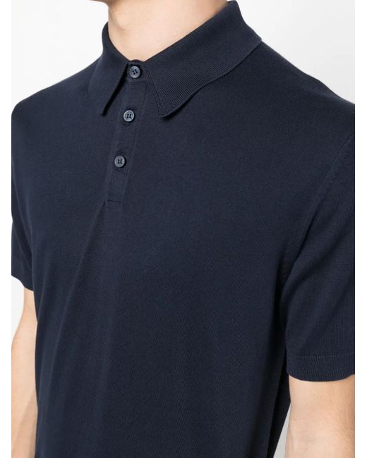 Paul & Shark Blue Polo for men