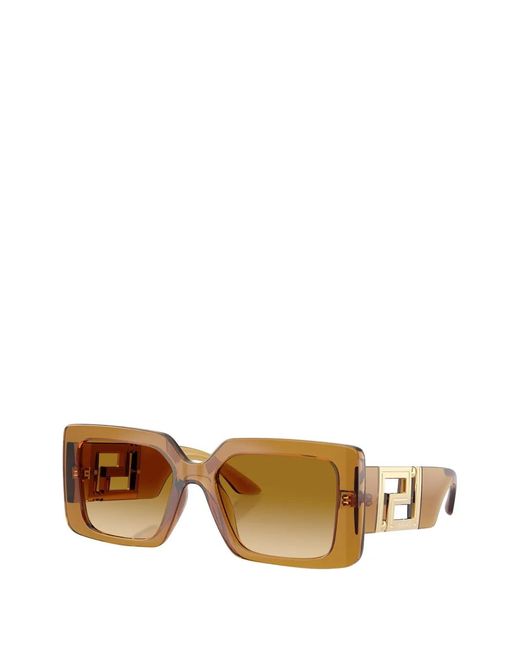 Versace Natural Square-Frame Sunglasses