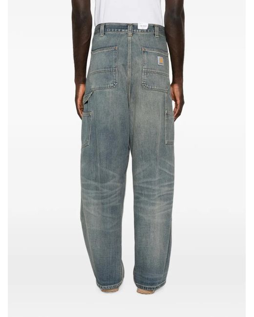 Carhartt Gray Oakland Panelled Jeans for men