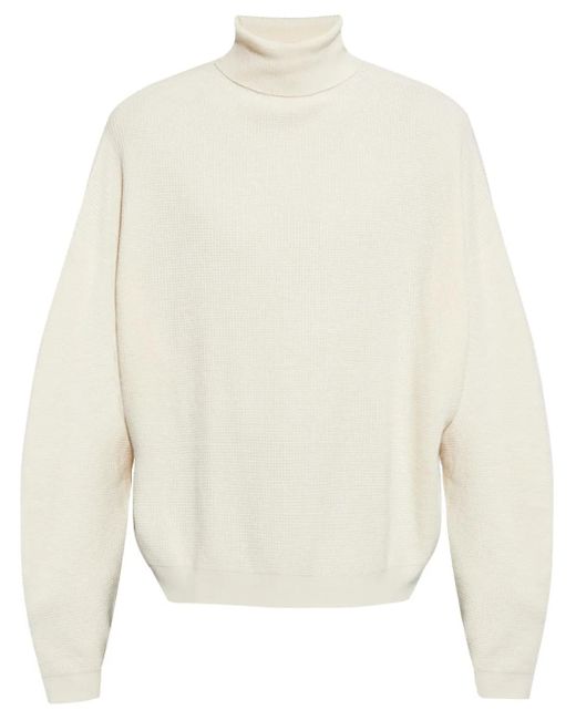 メンズ Fear Of God ワッフルニット セーター White