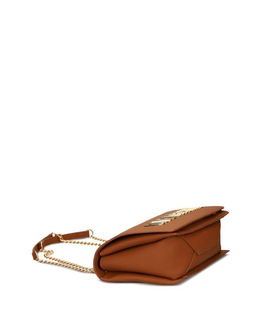 Love Moschino レディース ブラウン ロゴ ショルダーバッグ 【公式通販】