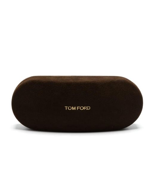 Tom Ford Gray Lewis Geometric Frame Sunglasses for men