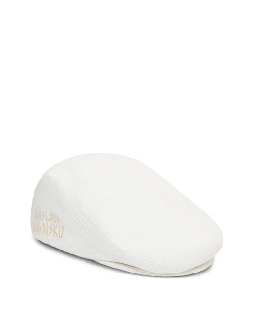 Ruslan Baginskiy White Ivy Logo-Embroidered Cotton Cap