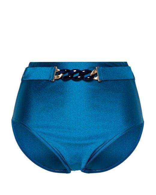 Bragas de bikini August con cinturón Zimmermann de color Blue