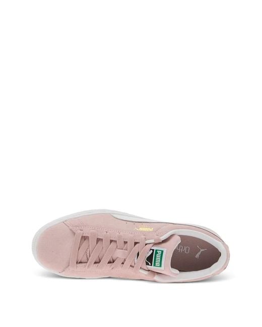 Baskets Classic En Daim PUMA en coloris Pink