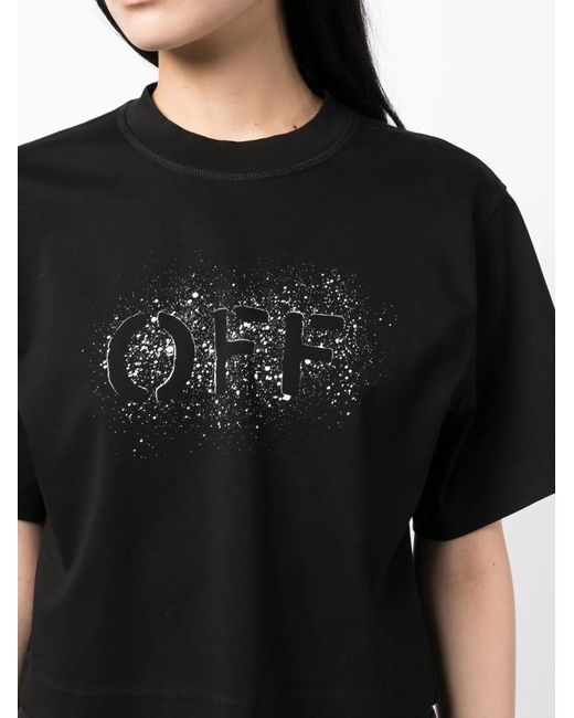Off-White c/o Virgil Abloh Black T-shirts And Polos