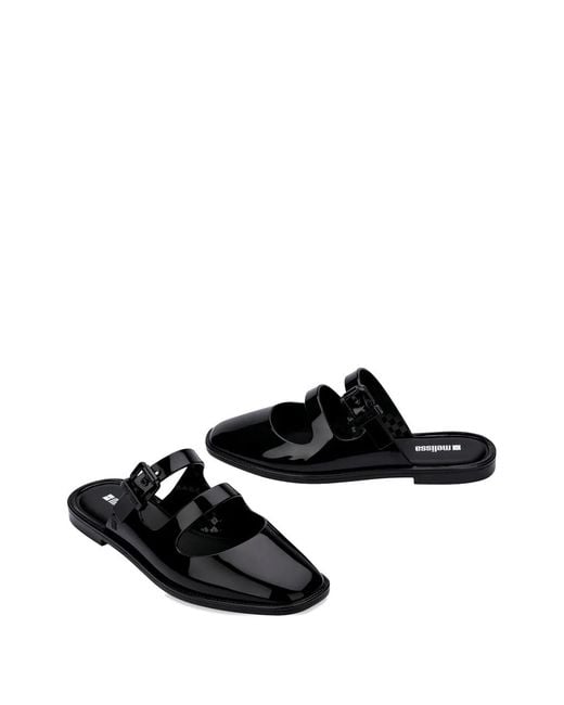 Melissa Black Mules Anastasia À Boucle