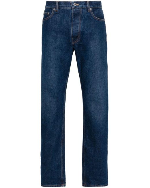 Off-White c/o Virgil Abloh Jeans Met Gegraveerd Logo in het Blue voor heren