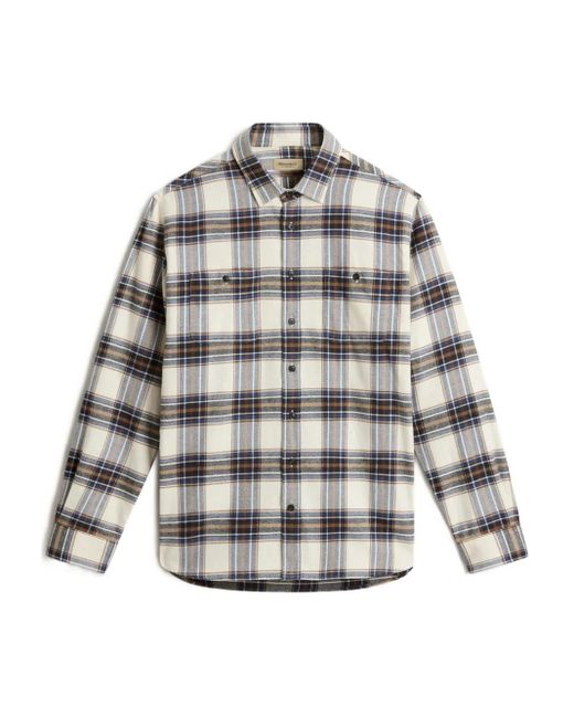 Woolrich Flanellhemd Mit Karomuster in Gray für Herren