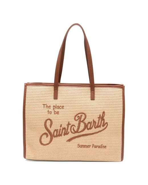 MC2 Saint Barth Women's Natural Vivian Tote Bag