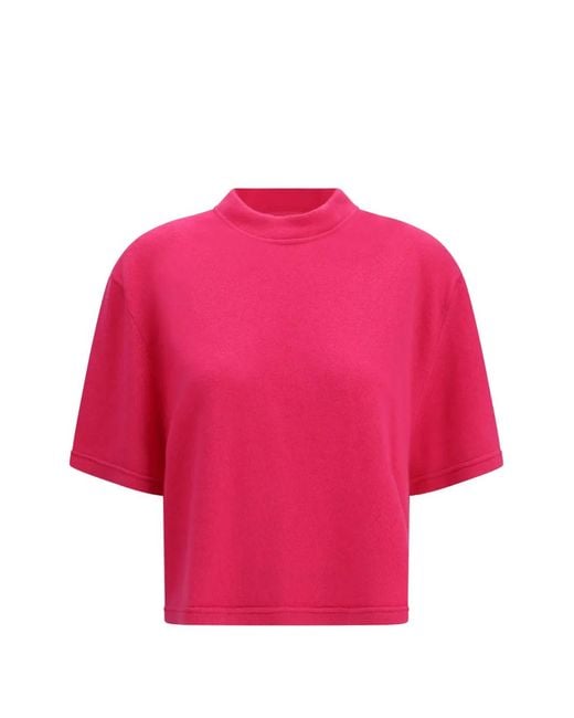 Sa Su Phi Pink Cropped T-Shirt