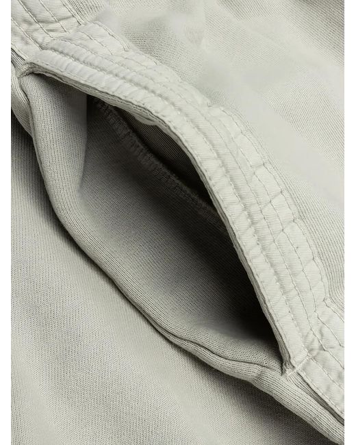 D-R-G-N Gray Lian Straight-Hem Tarck Pants for men