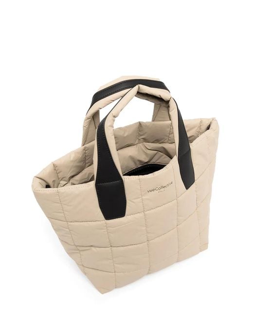 VEE COLLECTIVE Natural Small Porter Tote Bag
