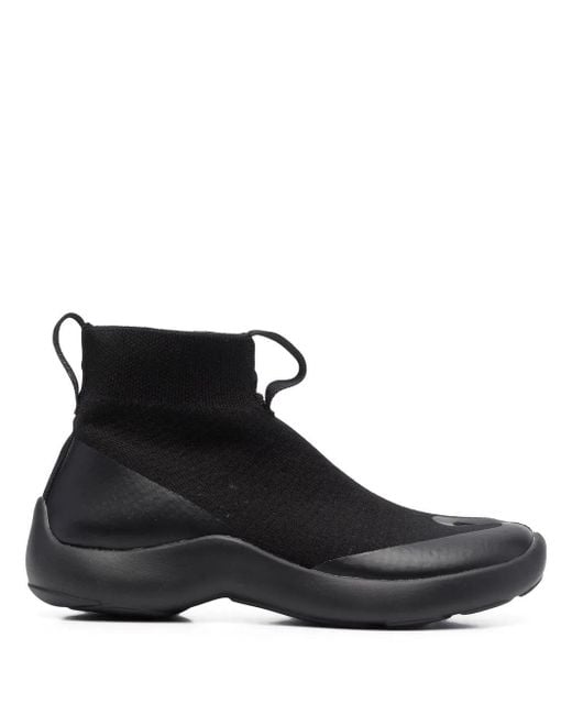 Tabi Footwear Black High-Top Sneakers