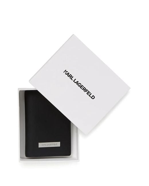 Karl Lagerfeld Black Ikon Kartenetui