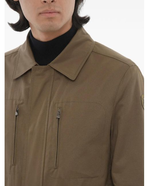 Corneliani Green Id Drawstring-Waist Jacket for men