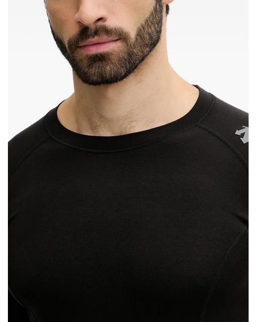 Capa Con Cuello Redondo Descente de hombre de color Black