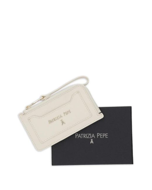 Patrizia Pepe Natural Leather Cardholder