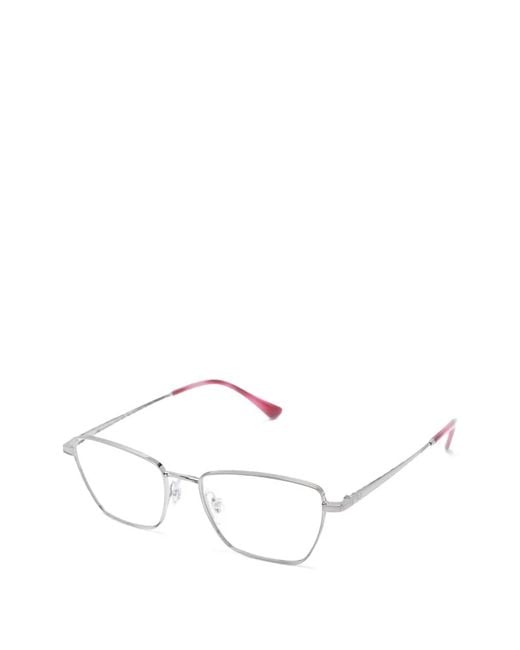 Ray-Ban Natural Lunettes De Vue À Monture Géométrique