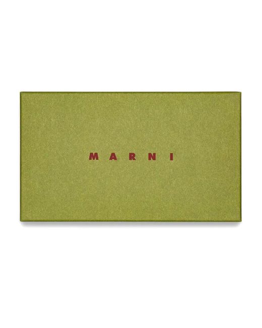Marni Black Nyami Rectangle-Frame Sunglasses