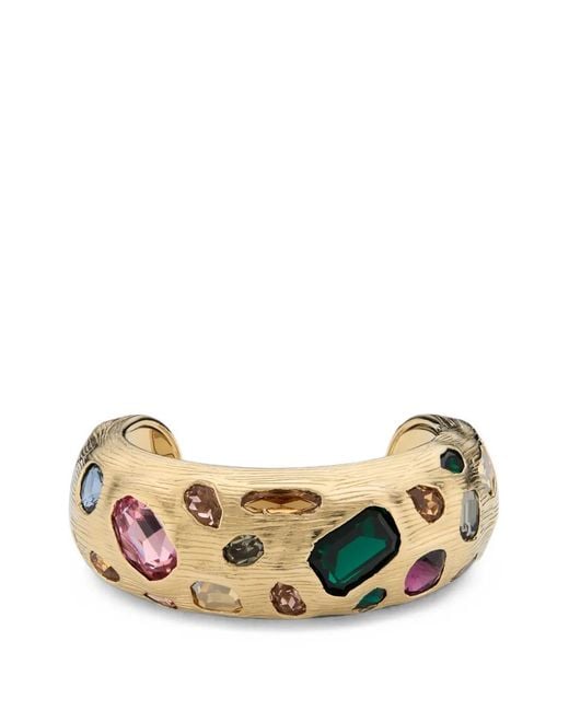 Jimmy Choo Metallic Stones Maxi Bracelet