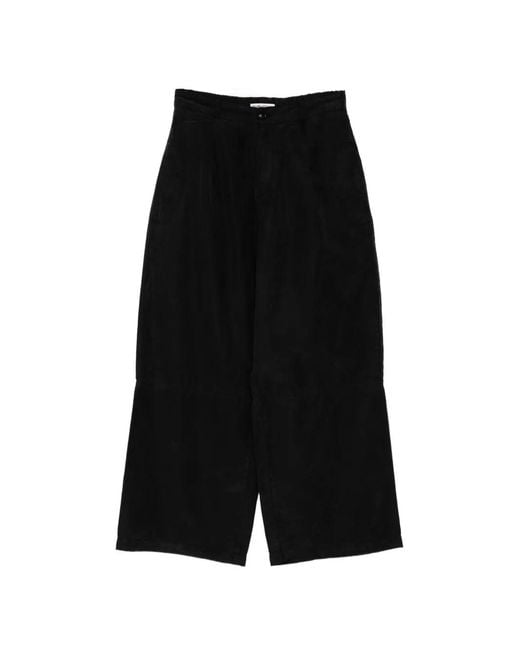YMC Black Drop Out Trousers