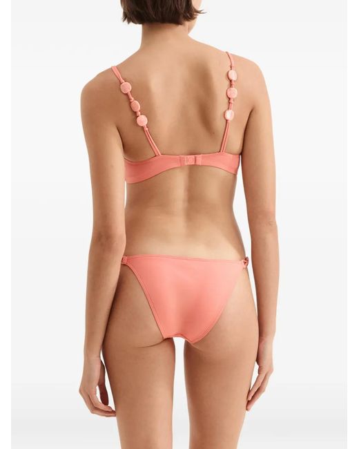 Eres Pink Edina Full-Cup Triangle Bikini Top