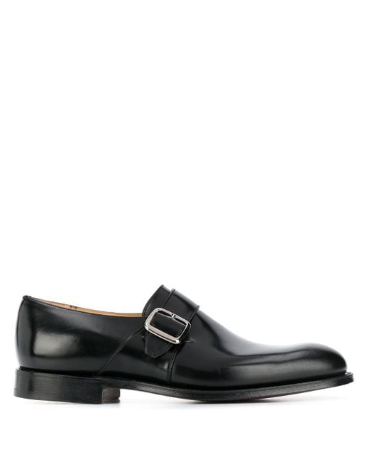 Chaussures Westbury 173 à boucle en cuir Church's pour homme en coloris Black