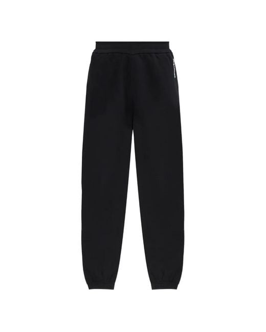 Jil Sander Black Logo-Print Track Pants for men