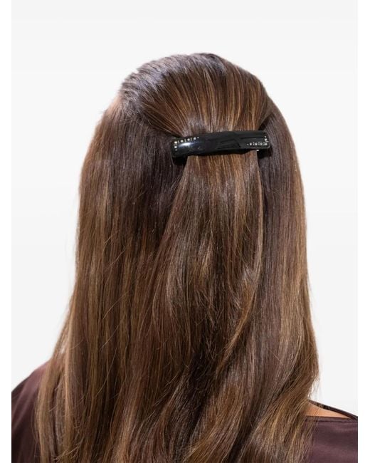 Jennifer Behr Black Crystal Nora French Barrette