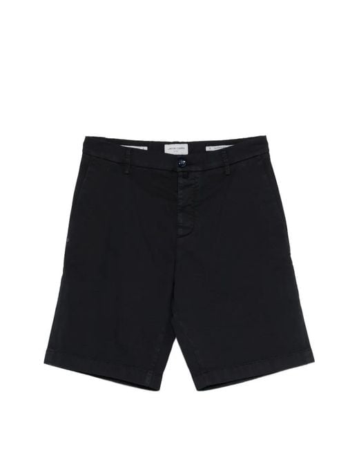 Jacob Cohen Black Side-Pocket Shorts for men