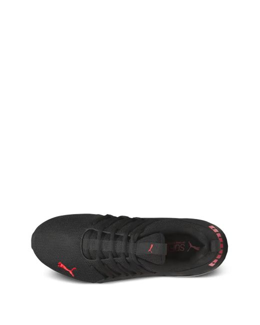 PUMA Black Axelion Refresh Sneakers for men