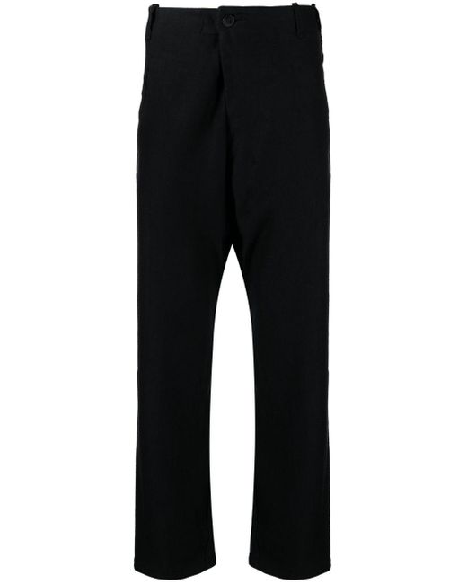 Pantalon sarouel à design asymétrique Boris Bidjan Saberi pour homme en coloris Black