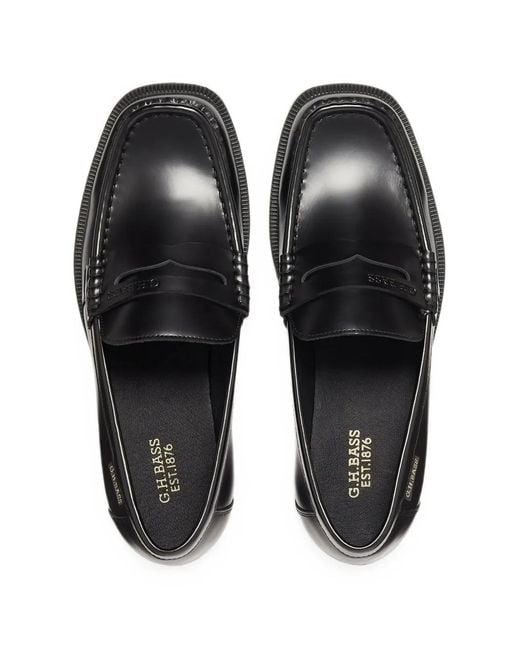 G.H.BASS Black Isabel Weejuns Loafers