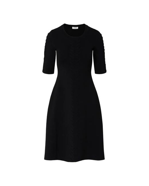 Liu Jo Black Knit Fit & Flare Dress
