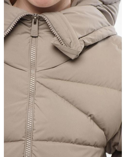 Bacon Natural New Double Hooded Puffer Jacket