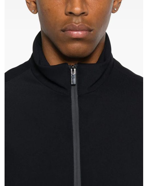 Paul & Shark Black Zip-Fastening Pocket Jacket for men