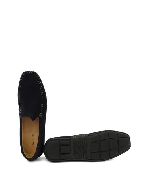 メンズ Gant スエード ローファー Black